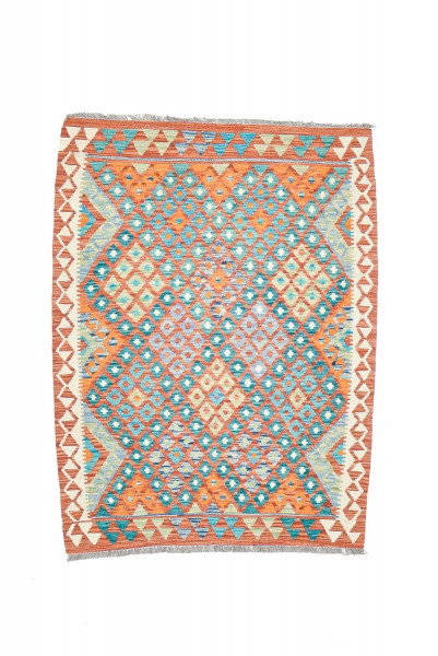 Handgewebter Afghan-Kelimteppich - Tablashah