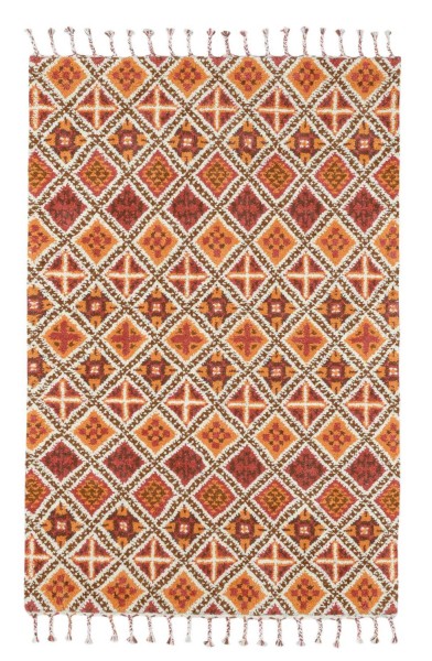 Marmoucha 02 - Beni Ourain Design - Handegknüpfter marokkanischer Berberteppich