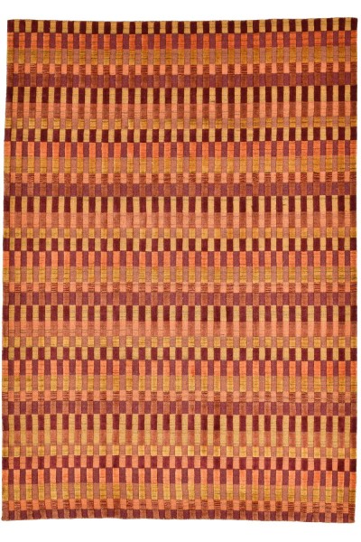 Handgewebter Teppich aus Viskose und Schurwolle - Tuzla