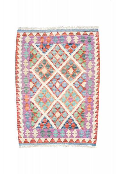 Handgewebter Afghan-Kelimteppich - Tablashah