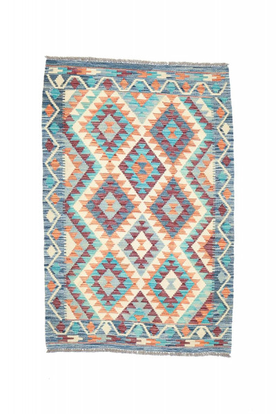 Handgewebter Afghan-Kelimteppich - Tablashah