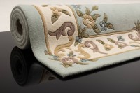 Vorschau: Bloomingville - Handgetufteter Teppich mit folarem Design und Hoch/Tief-Strucktur Vorschau: Bloomingville - Handgetufteter Teppich mit folarem Design und Hoch/Tief-Strucktur