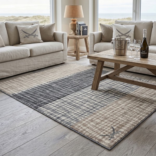 SANSIBAR Flachwebteppich Heide