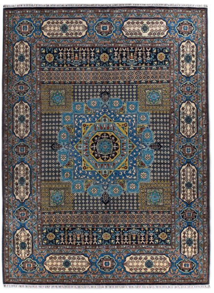 Legacy - Handgeknüpfter Shawl Teppich aus Ghazni Wolle