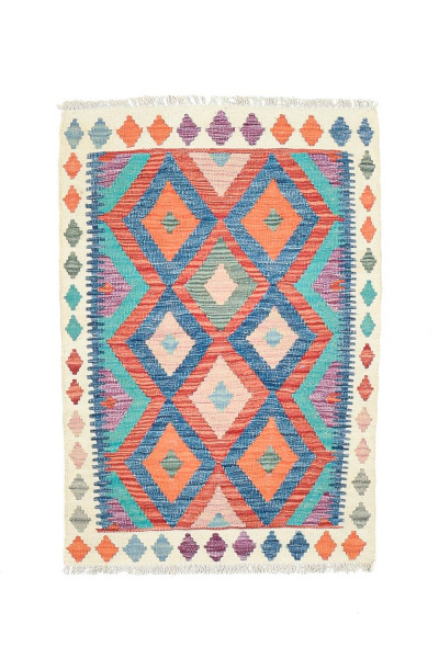 Handgewebter Afghan-Kelimteppich - Tablashah