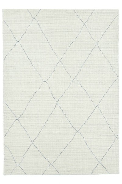 Handgewebter Teppich aus Schurwolle und Polyester - Zilch