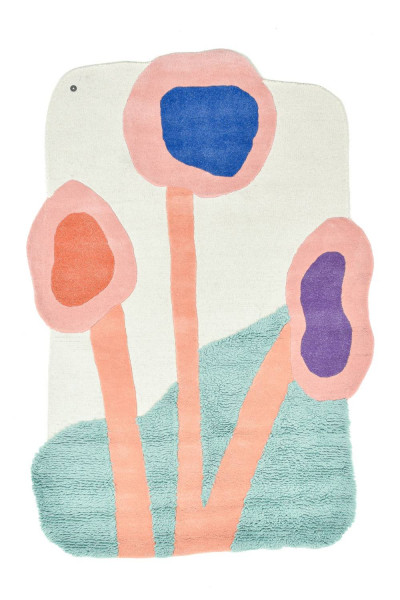 Bings | Colorful Poppy | Designteppich | TOM TAILOR | Fabienne Meyer (aka Bings)