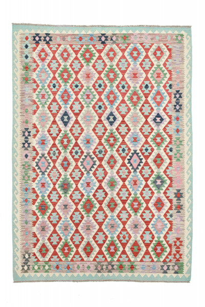 Handgewebter Afghan-Kelimteppich - Tablashah